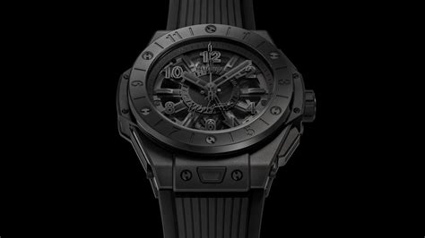 hublot big bang gmt all black yohji yamamoto|Hublot Introduces A Blacked.